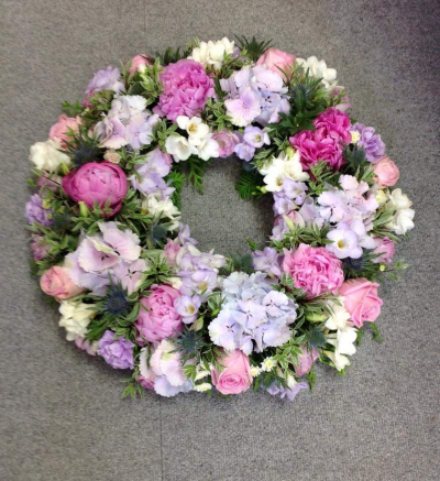 Bowbells Florist arrangement
