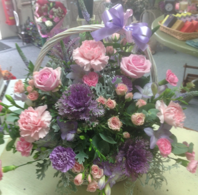 Bowbells Florist arrangement