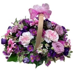 Pretty Pink Basket
